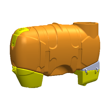 800 LT PLASTİK DEPO