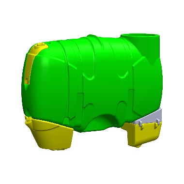 1000 LT PLASTİK DEPO